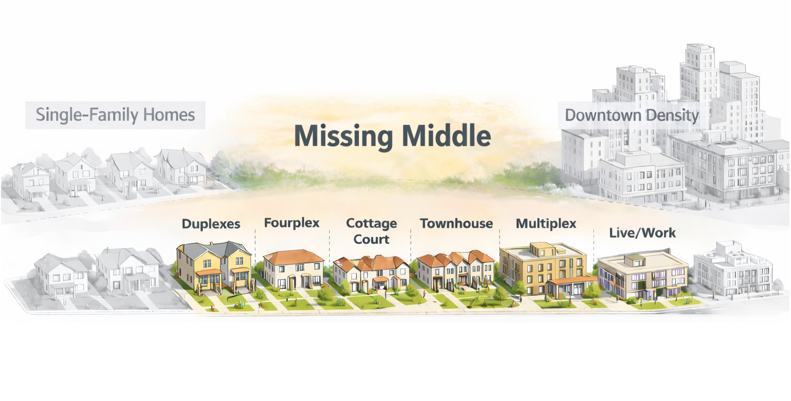 Missing Middle Housing spectrum