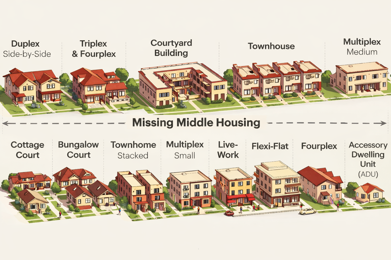 Middle housing example